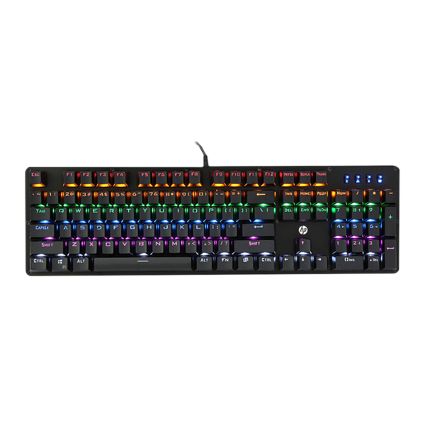 Teclado Gaming HP K100 USB Luces