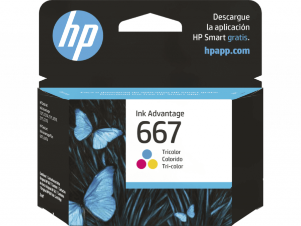 Cartucho HP 667 Color 2ml