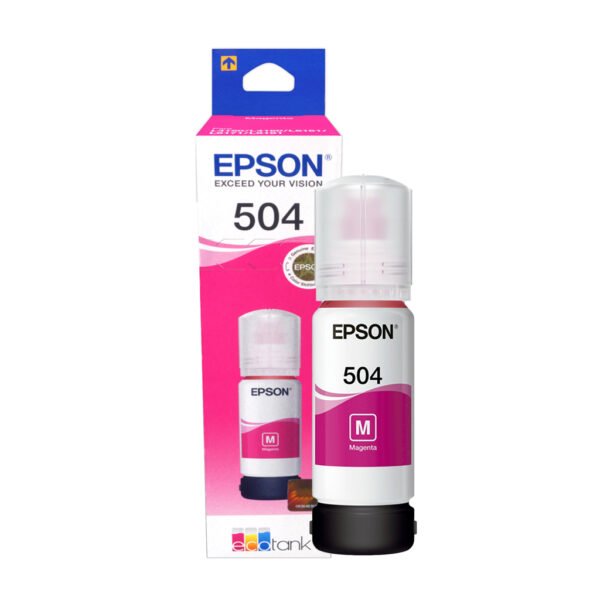 Tinta Epson 504 T504420-AL / MAGENTA 70ML