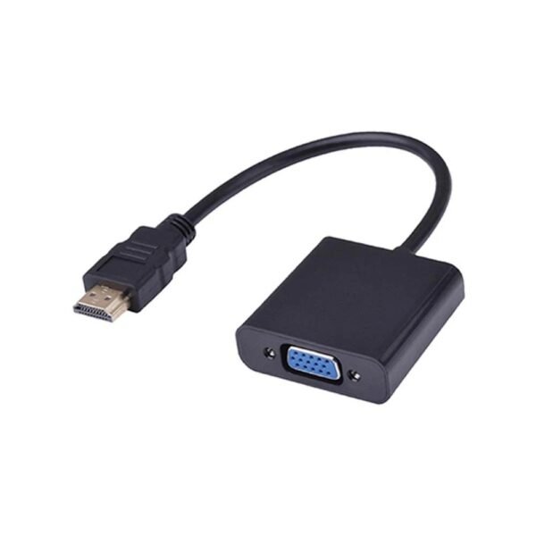 Adaptador HDMI a VGA R8 Negro