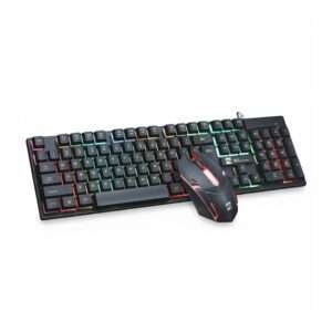 COMBO DE TECLADO Y MOUSE R8 1909 GAMING USB RETROILUMINADO