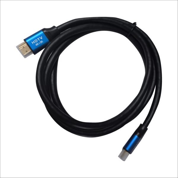 CABLE HDMI R8 1.5Mts DE ALUMINIO AZUL 4K2K.*