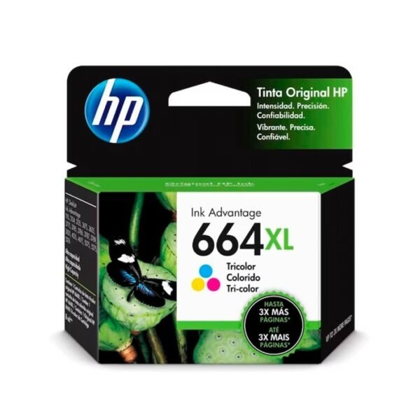 Cartucho HP 664XL Tricolor 8ml