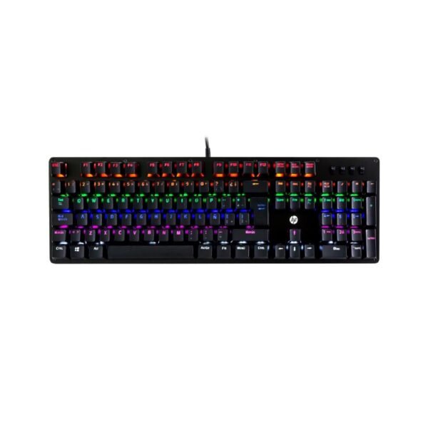 TECLADO GAMING HP GK100F USB LUZ LED