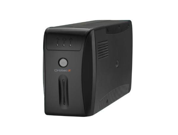 UPS ORBITEC 600VA/360W 8 PUERTOS (4 con respaldo y regulación y 4 con supresor)