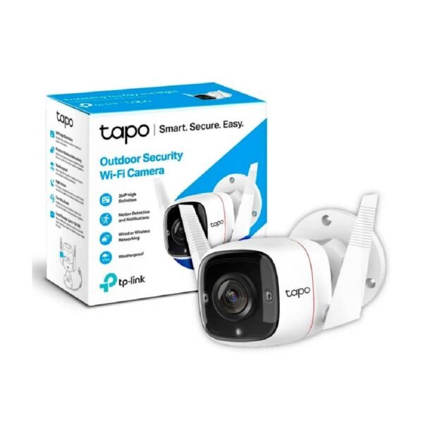 CAMARA INTELIGENTE TP-LINK TAPO C310 / WI-FI / PARA EXTERIOR / 2K 3MP / VISION NOCTURNA