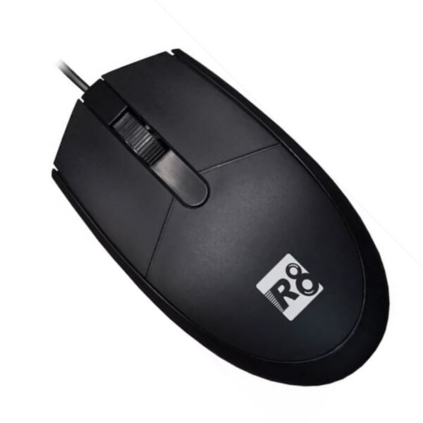 MOUSE OPTICO R8 1611 USB ERGONOMICO