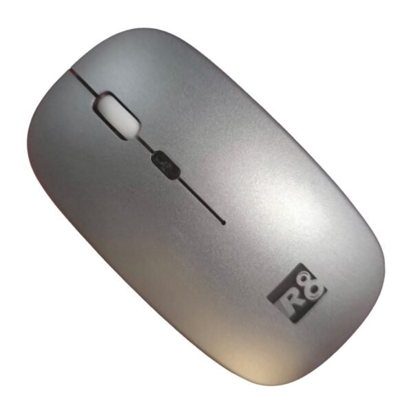 MOUSE INALAMBRICO R8 1760 WiFi 2.4GHZ/BLUETOOTH (Doble modo) LUZ