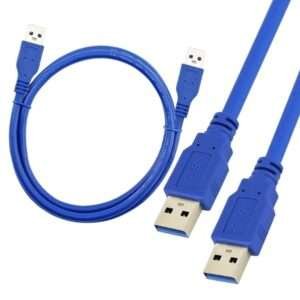 CABLE USB 3.0 1.5M A USB R8 AZUL MACHO A MACHO